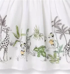 Janie and Jack Disney Mickey Mouse Safari|Dresses-Disney Minnie Mouse Explorer Dress white