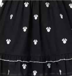 Janie and Jack Disney Mickey Mouse Safari|Dresses-Disney Minnie Mouse Icon Bow Dress jj black minnie mouse