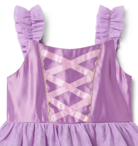 Janie and Jack Dresses-Disney Rapunzel Dress violet