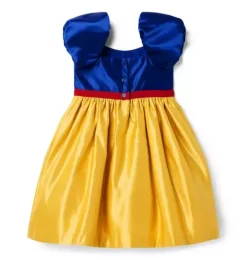 Janie and Jack Dresses-Disney Snow White Dress sunshine gold