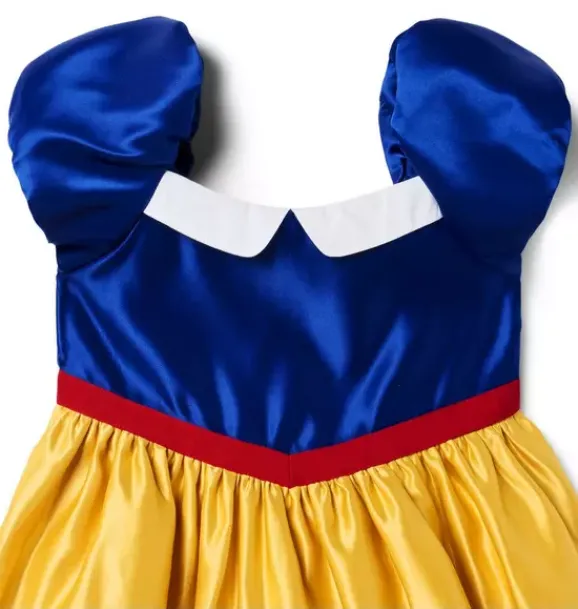 Janie and Jack Dresses-Disney Snow White Dress sunshine gold