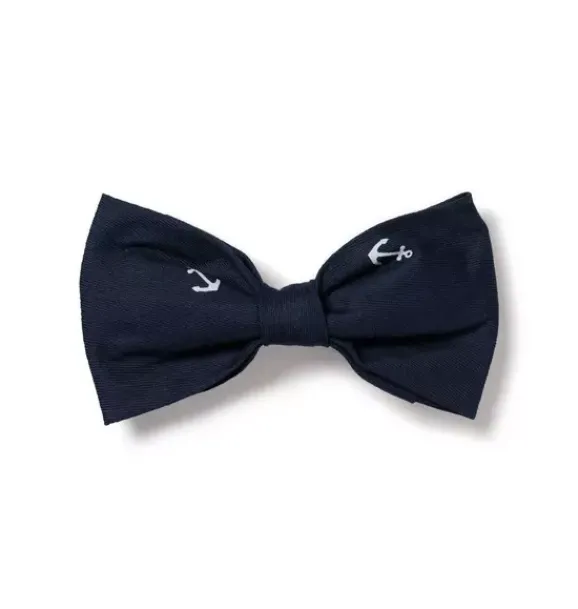 Janie and Jack Pet Apparel|Petite Plume-Dog Bow Tie in portsmouth anchors