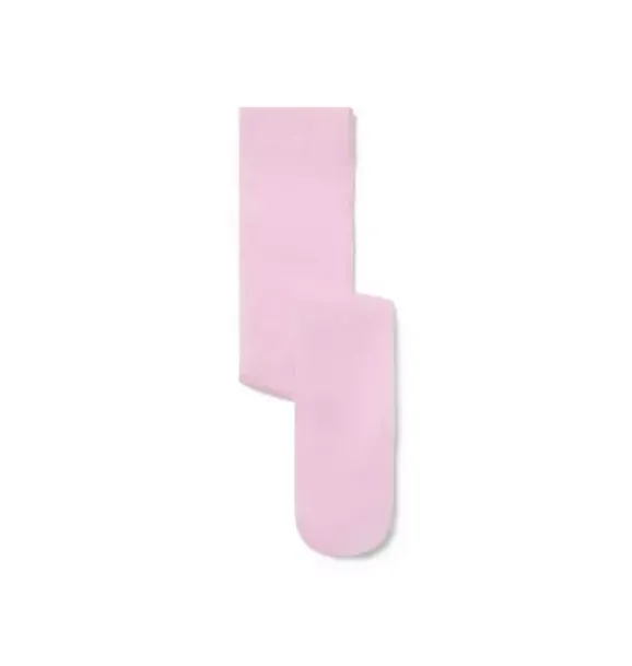 Janie and Jack Socks & Tights-Dot Tight periwinkle pink dot