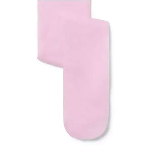 Janie and Jack Socks & Tights-Dot Tight periwinkle pink dot
