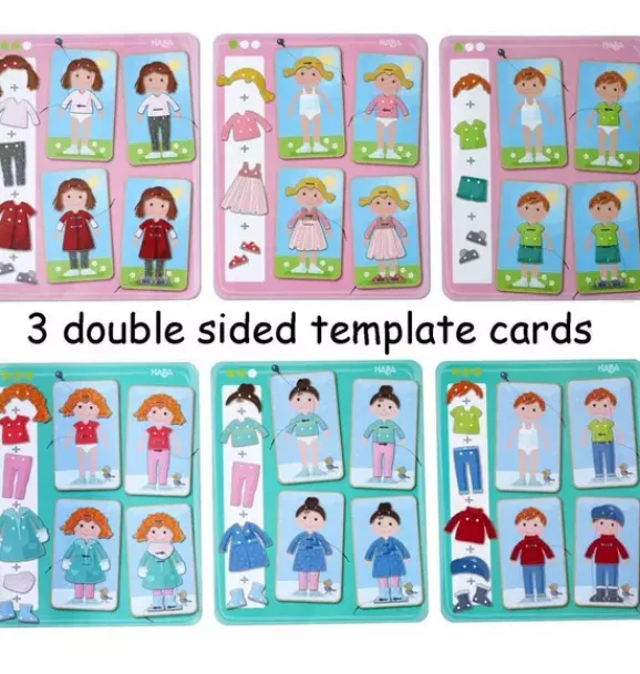 Janie and Jack Development Toys-Dress Me Threading & Lacing Game multi-color