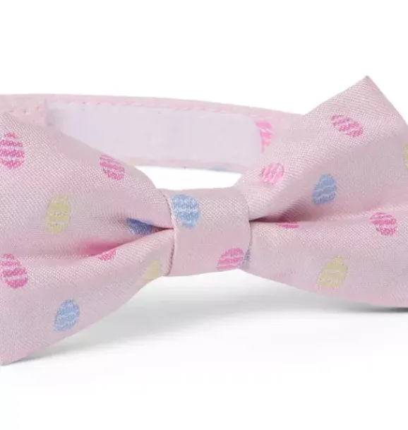 Janie and Jack Ties|Suiting-Easter Egg Bowtie pale pink easter egg