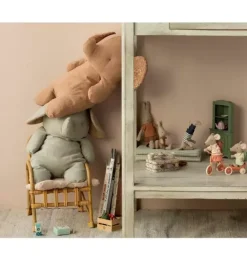 Janie and Jack Stuffed Animals-Elephant, Medium - grey