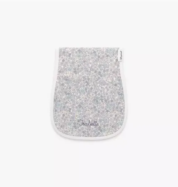 Janie and Jack Nursery-Enchanted Wildflower Burp Cloth - ivory