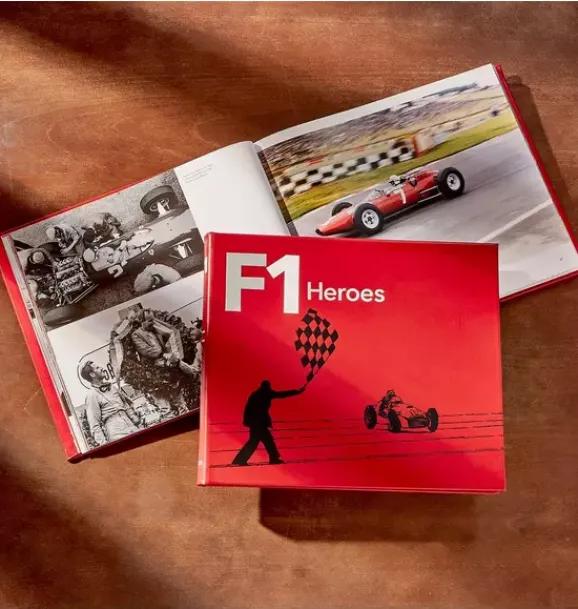 Janie and Jack Books-F1 HEROS LEATHER EDITION red