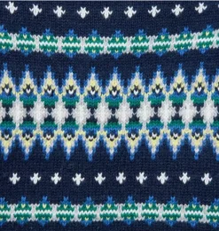 Janie and Jack Sweaters & Sweatshirts-Fair Isle Shawl Collar Cardigan merchant marine fair isle
