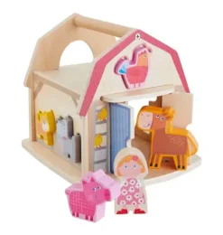 Janie and Jack Development Toys-Farm Sorting Box multi-color