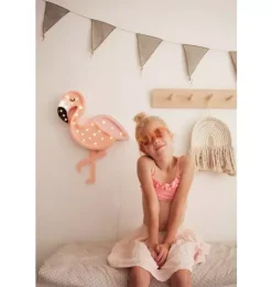 Janie and Jack Lighting-Flamingo Lamp pink