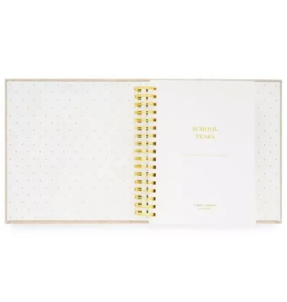 Janie and Jack Desk Accessories-Flax School Years Photo Book multi