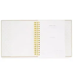 Janie and Jack Desk Accessories-Flax School Years Photo Book multi