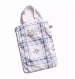 Janie and Jack Blankets And Quilts|Nursery-Fleur + Stripe Baby Duvet Set - ivory