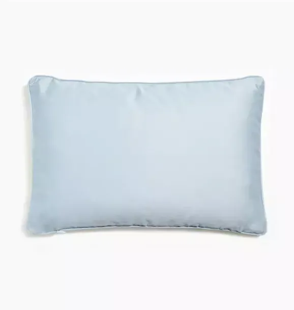 Janie and Jack Bedding Basics-Fleur + Stripe Toddler Pillow Set - ivory
