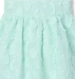 Janie and Jack Dresses-Floral Appliqu&eacute; Dress light aqua