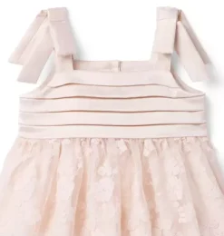 Janie and Jack Dresses-Floral Lace Celebration Dress light pink