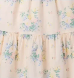 Janie and Jack Dresses-Floral Maxi Dress custard cream floral