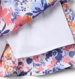Janie and Jack Matching Sets|Skirts & Shorts-Floral Pleated Skort white floral