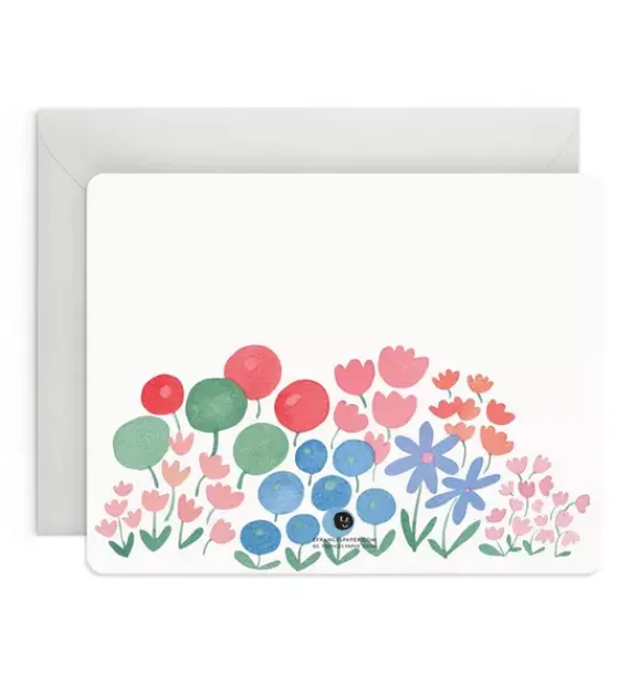 Janie and Jack Desk Accessories|Stationery-Flower Patch Flat Notes multi