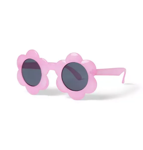 Janie and Jack Sunglasses|Accessories-Flower Sunglasses dahlia pink