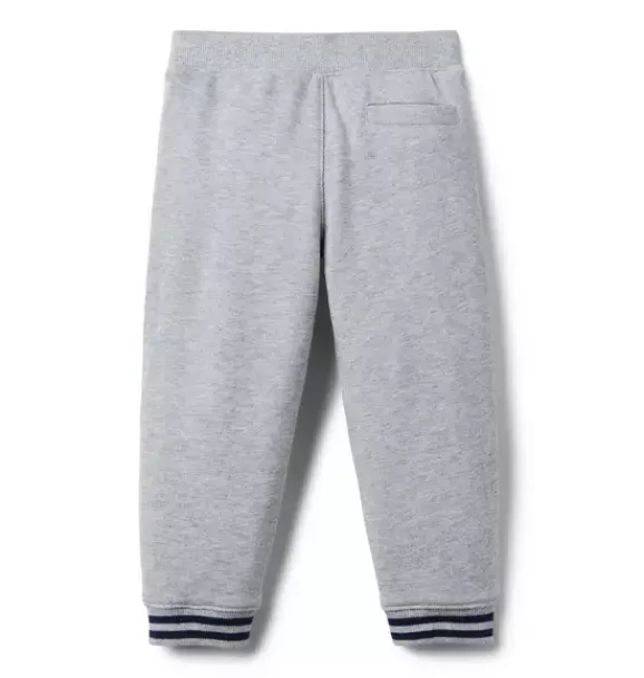 Janie and Jack Pants|Matching Sets-French Terry Jogger classic grey heather