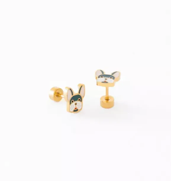 Janie and Jack Jewelry|Kids Accessories-Frenchie Stud Earring multi