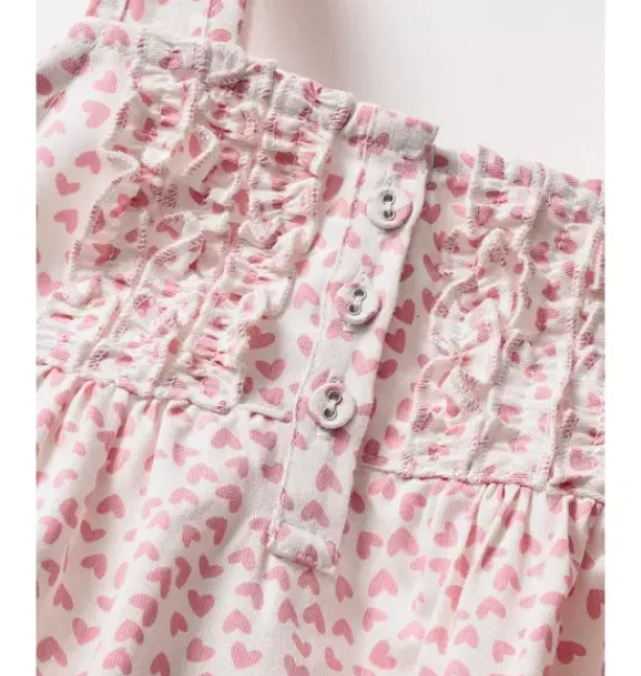 Janie and Jack Kids Pajamas|Petite Plume-Girls Charlotte Short Set in sweethearts