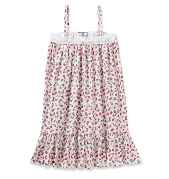 Janie and Jack Kids Pajamas|Petite Plume-Girls Lily Nightgown in petite petals