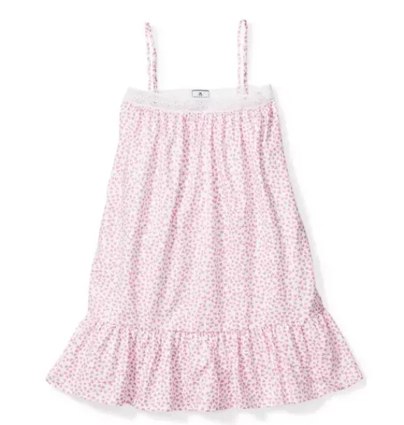 Janie and Jack Kids Pajamas|Petite Plume-Girls Lily Nightgown in sweethearts