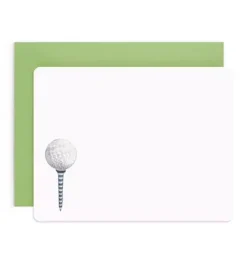 Janie and Jack Stationery|Desk Accessories-Golf Tee Flat Notes multi