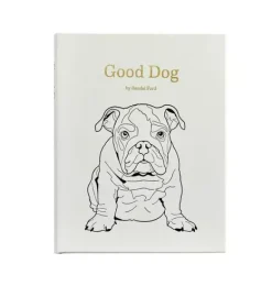 Janie and Jack Books-GOOD DOG LEATHER EDITION ivory