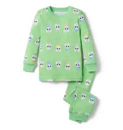Janie and Jack Pajamas|Character Pajamas-Good Night Pajama In STAR WARS Easter spring green star wars