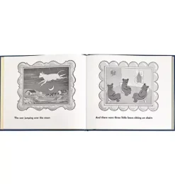 Janie and Jack Books-GOODNIGHT MOON  LEATHER EDITION blue