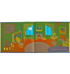 Janie and Jack Books-GOODNIGHT MOON  LEATHER EDITION blue