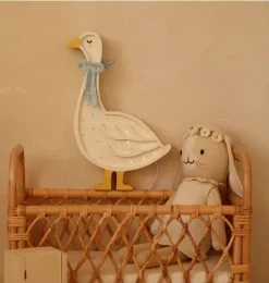 Janie and Jack Lighting-Goose Lamp white
