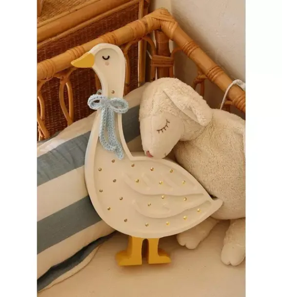 Janie and Jack Lighting-Goose Lamp white