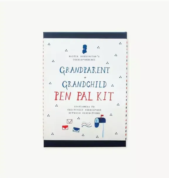 Janie and Jack Stationery-Grandparent + Grandchild Pen Pal Kit multi