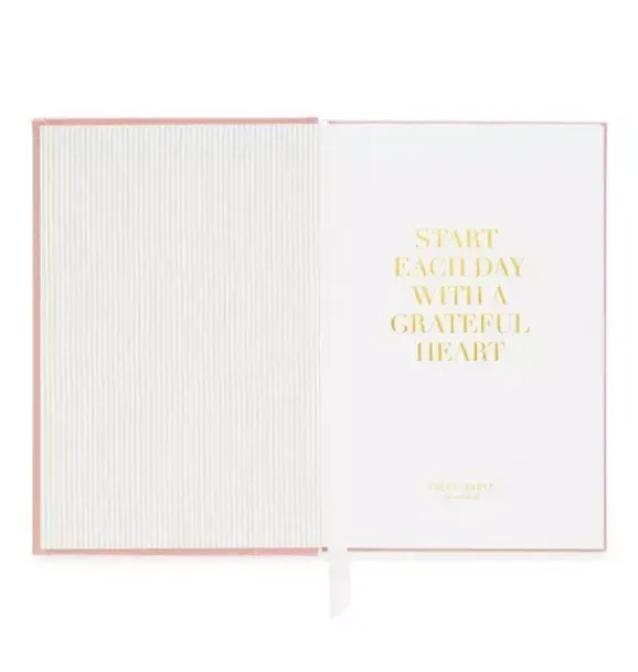 Janie and Jack Desk Accessories-Gratitude Journal, Flax multi