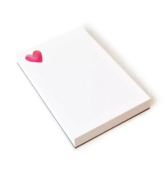 Janie and Jack Stationery-Heart Lined Notepad multi