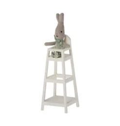 Janie and Jack Dolls-High Chair, My off white