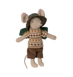 Janie and Jack Dolls-Hiker Mouse, big brother