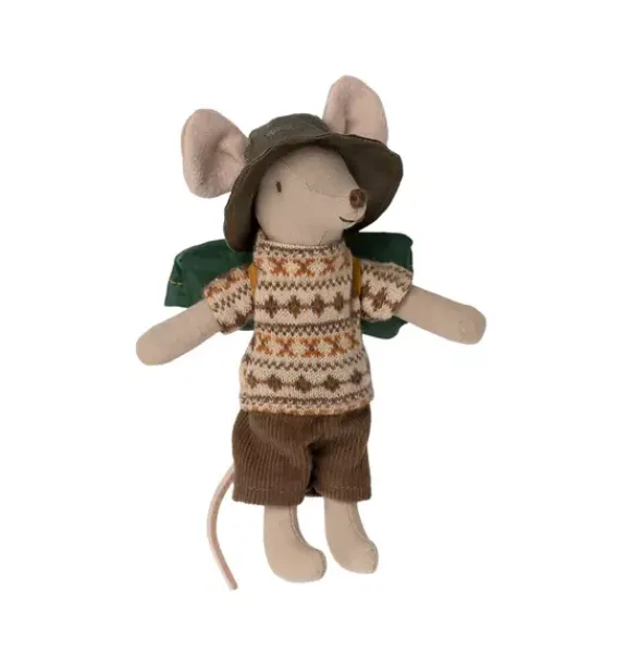 Janie and Jack Dolls-Hiker Mouse, big brother