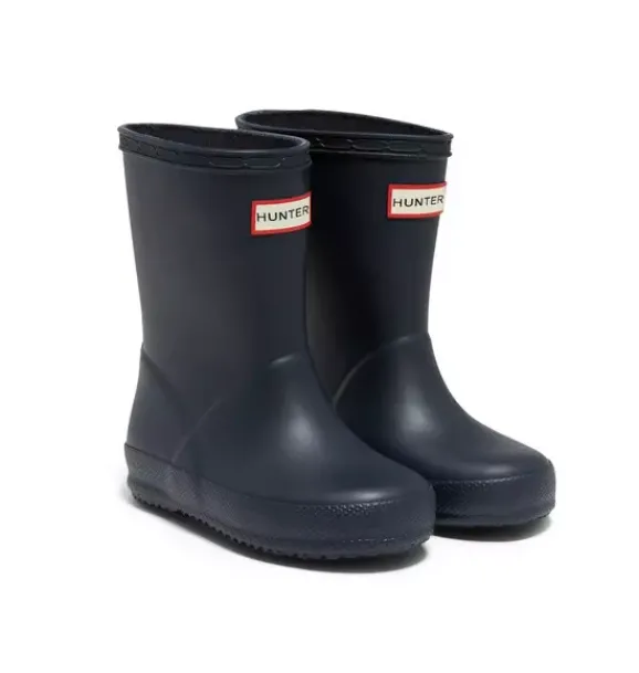Janie and Jack Kids Shoes|Shoes-Hunter Original Kids First Classic Rain Boot dark navy