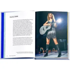 Janie and Jack Books-ICONS OF STYLE TAYLOR SWIFT  LEATHER EDITION lilac