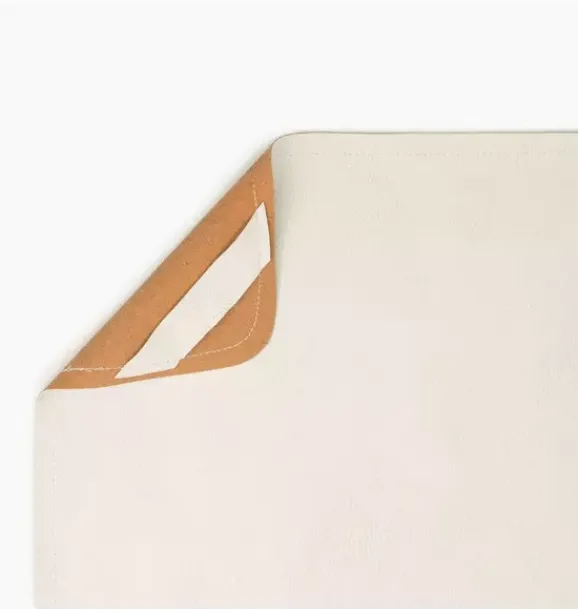 Janie and Jack Feeding Accessories|High Chairs-High Chair Mat ivory