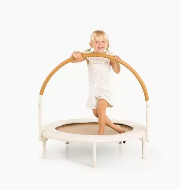 Janie and Jack Playroom|Development Toys-Trampoline ivory