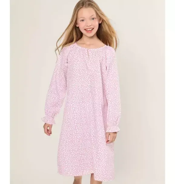 Janie and Jack Kids Pajamas|Petite Plume-Kids Delphine Nightgown in sweethearts