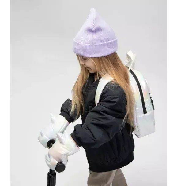 Janie and Jack Kids Accessories-Kids Scooter Warmmuffs - Unicorn iridescent